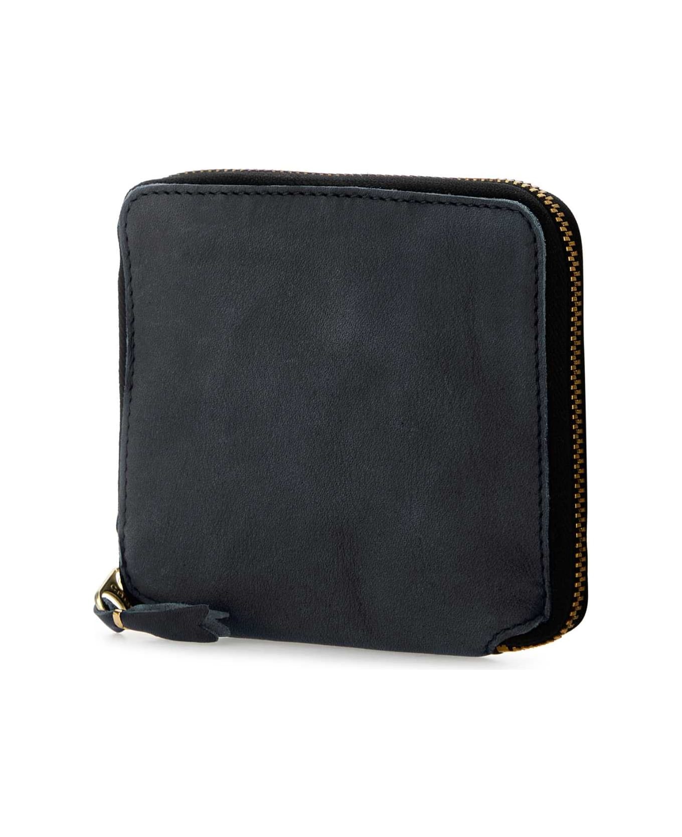 Black Leather Wallet - 1