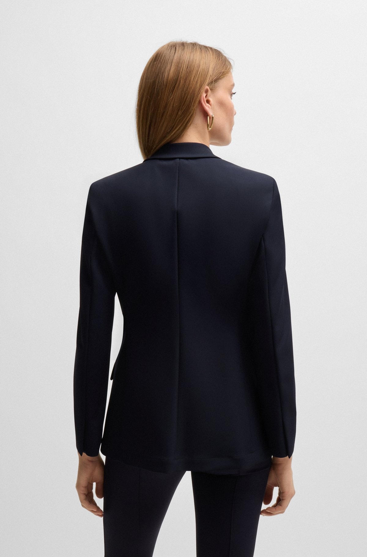 SLIM-FIT JACKET IN QUICK-DRY STRETCH CLOTH - 4