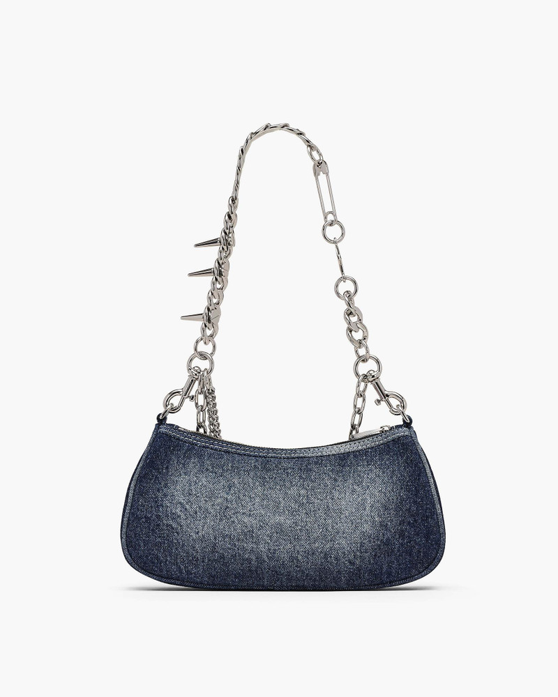 THE FADED DENIM CHARM SHOULDER BAG 3