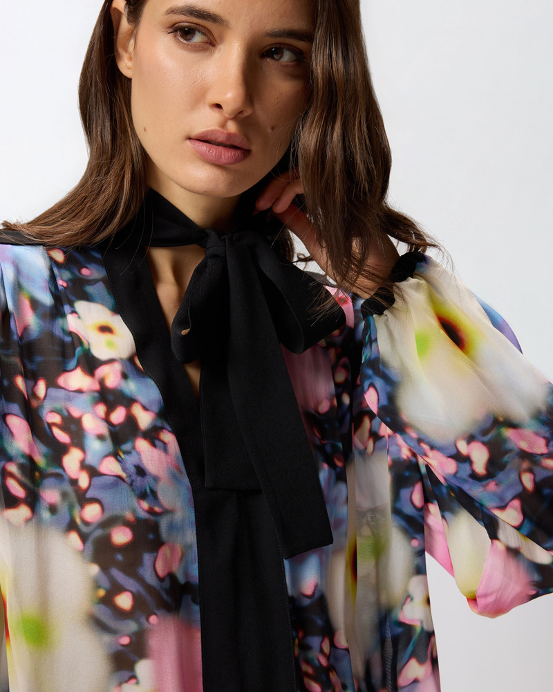 FLORAL GEORGETTE BLOUSE 6