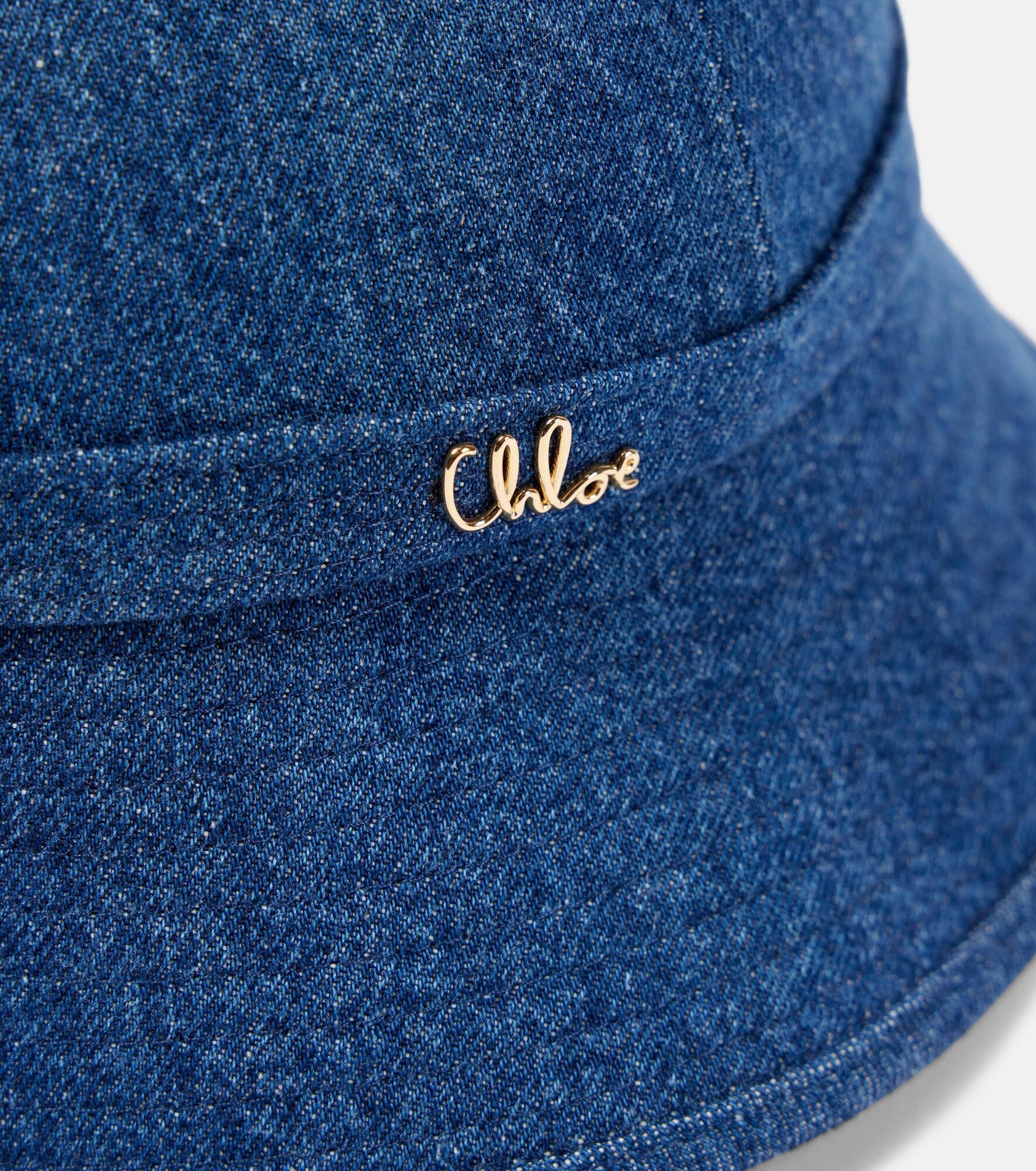 Chloé Iconic denim bucket hat - 3