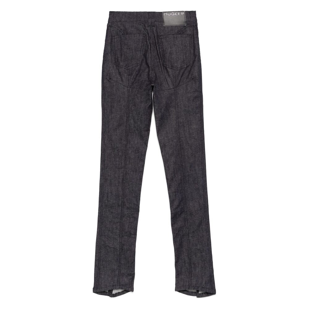 Mugler Blue Denim - Skinny Jeans Women - 2