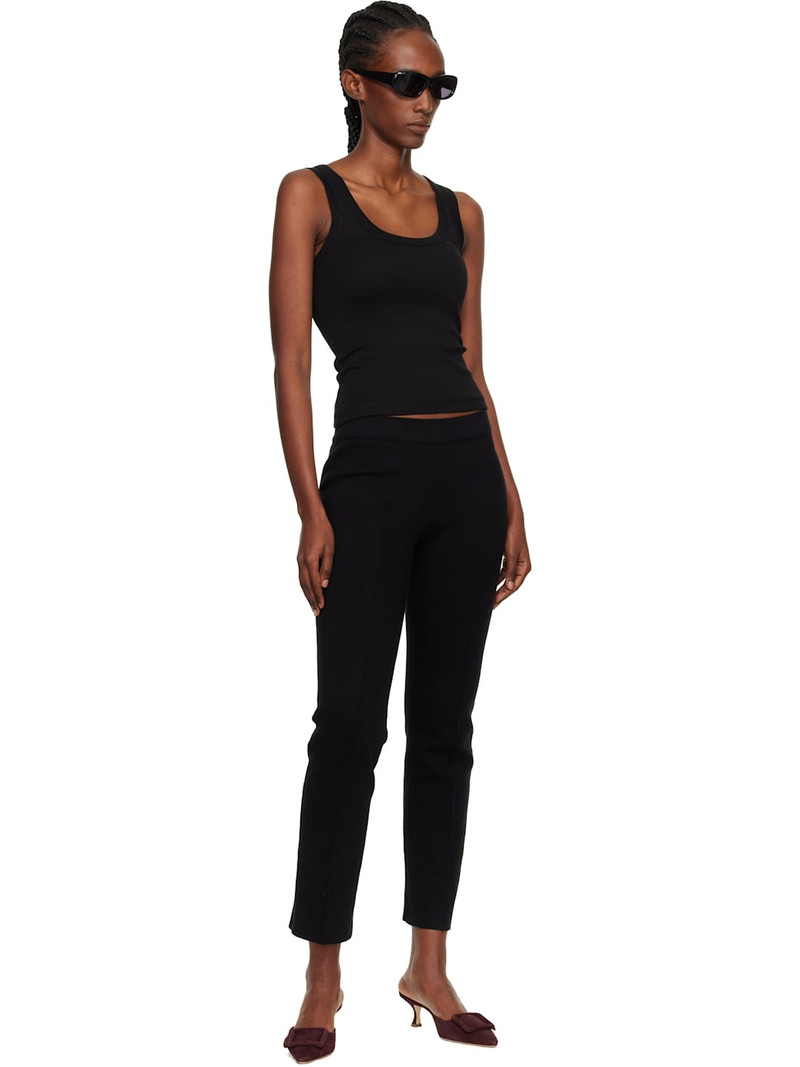 FLORE FLORE Black Hillie Tank Top outlook