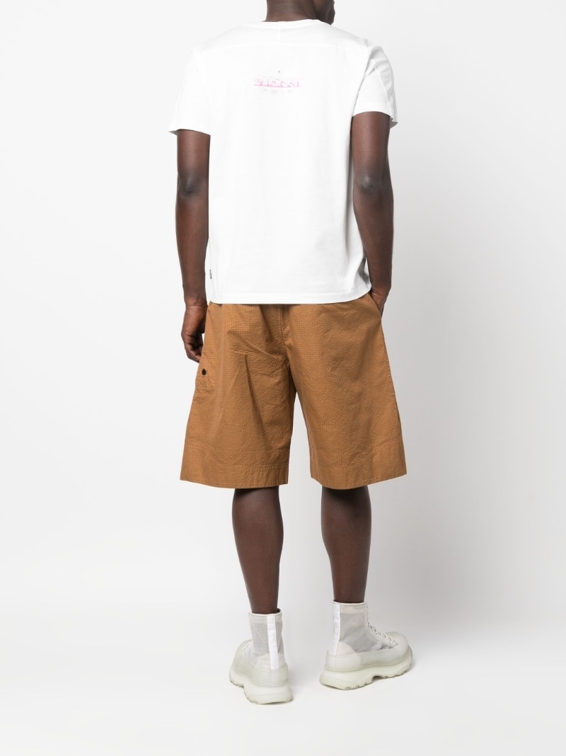 plain cotton T-shirt - 2