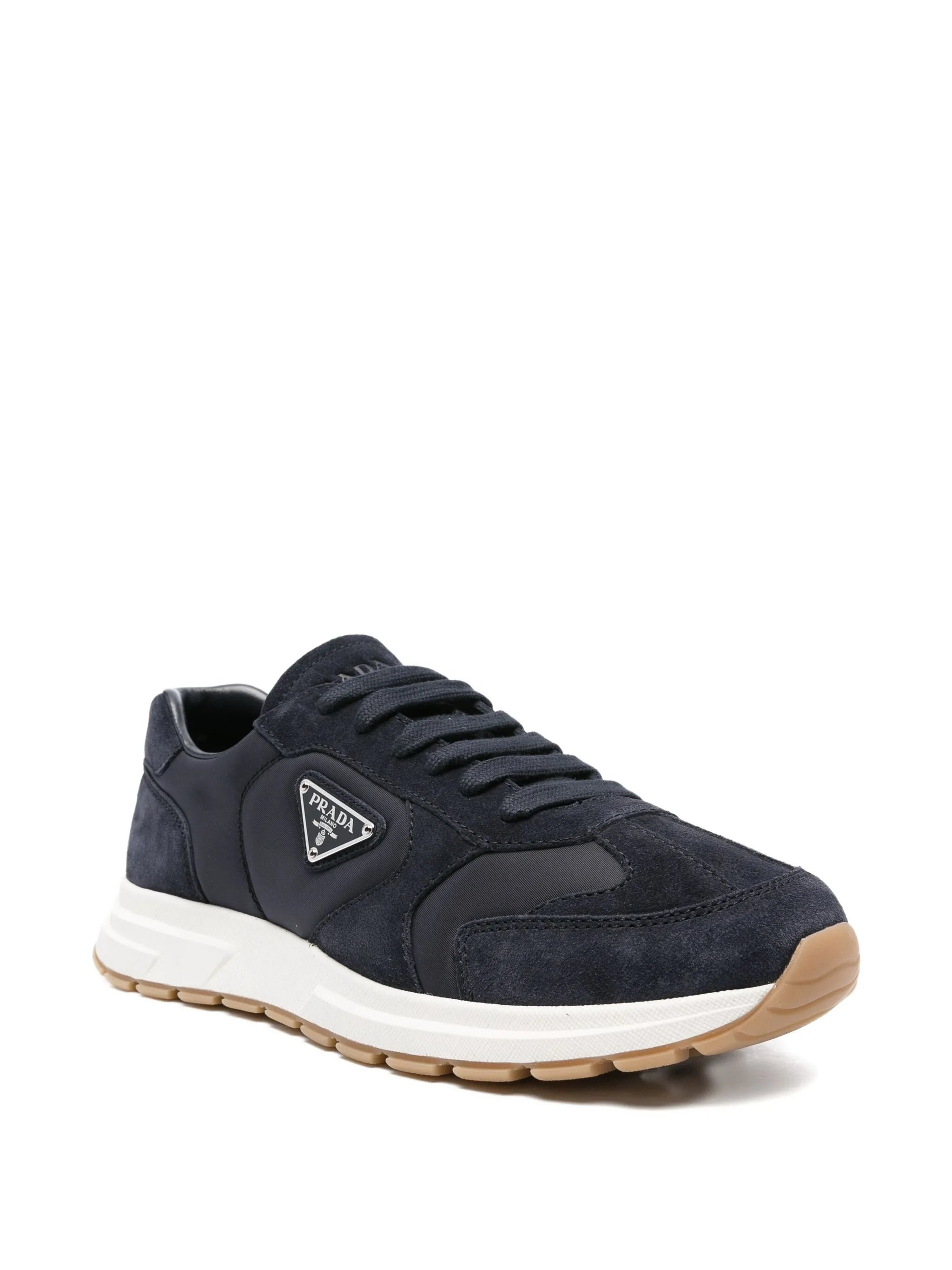 Prada Prax Suede Re-Nylon Sneakers - 3
