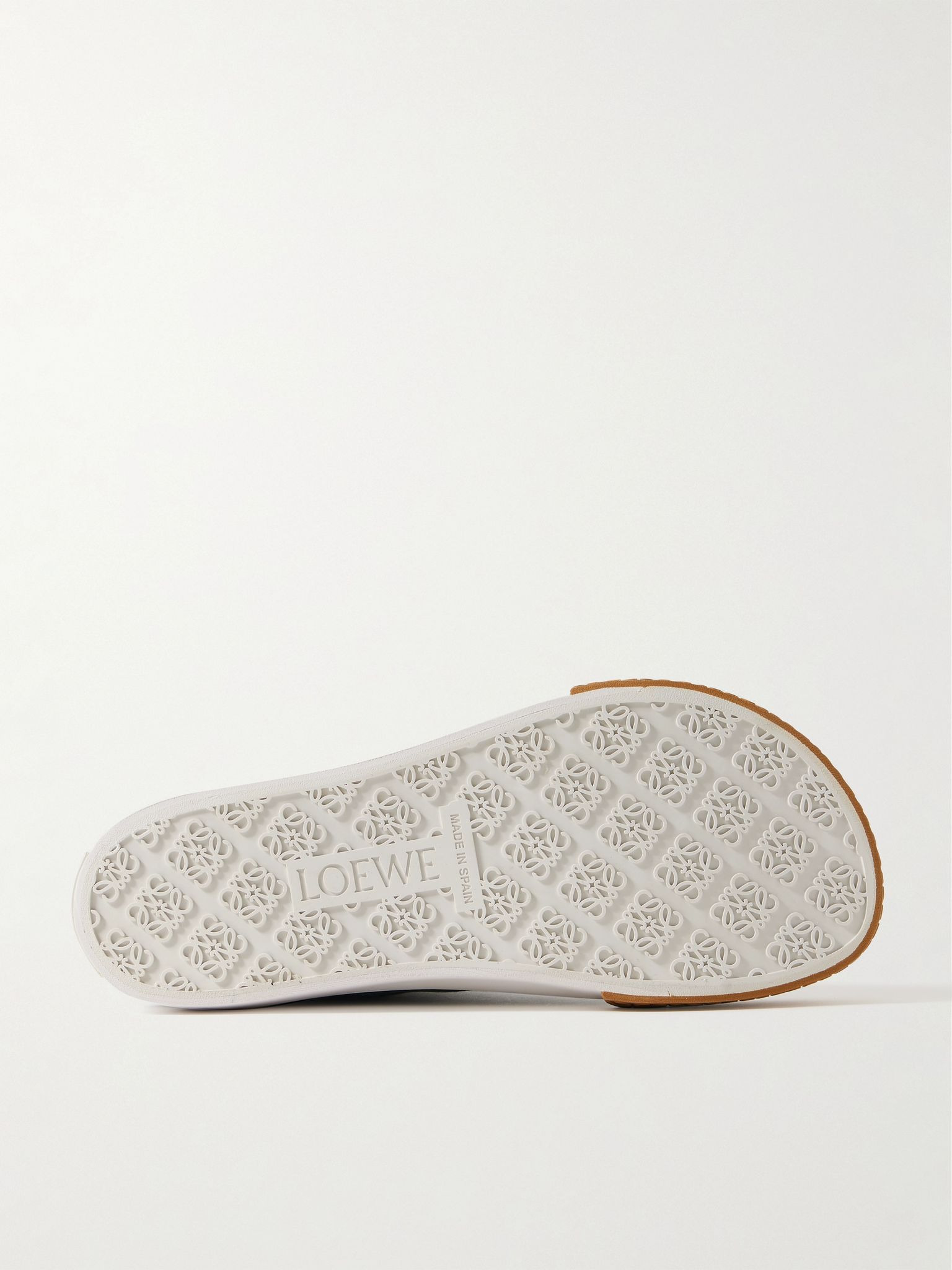 + Paula's Ibiza Bloc Rubber-Trimmed Denim High-Top Sneakers Blue - 3