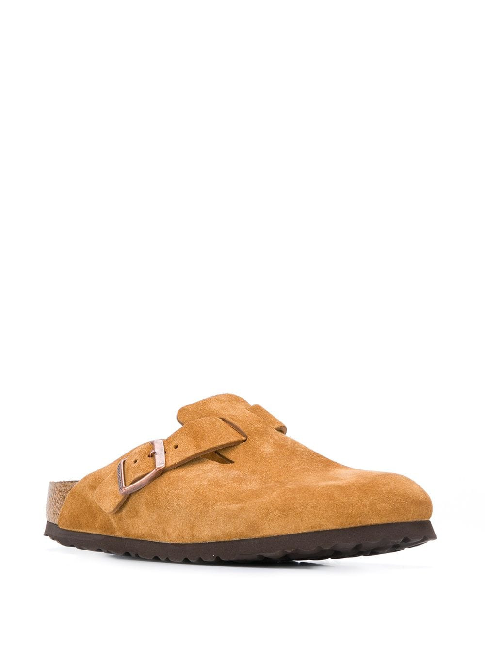 BIRKENSTOCK - Women Boston Soft Footbed Suede Leather Slippers - 2