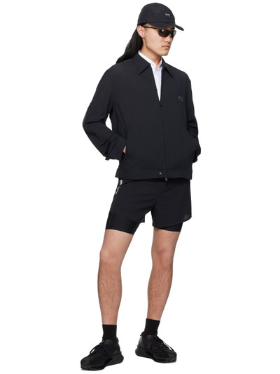Y-3 Black Layered Shorts outlook