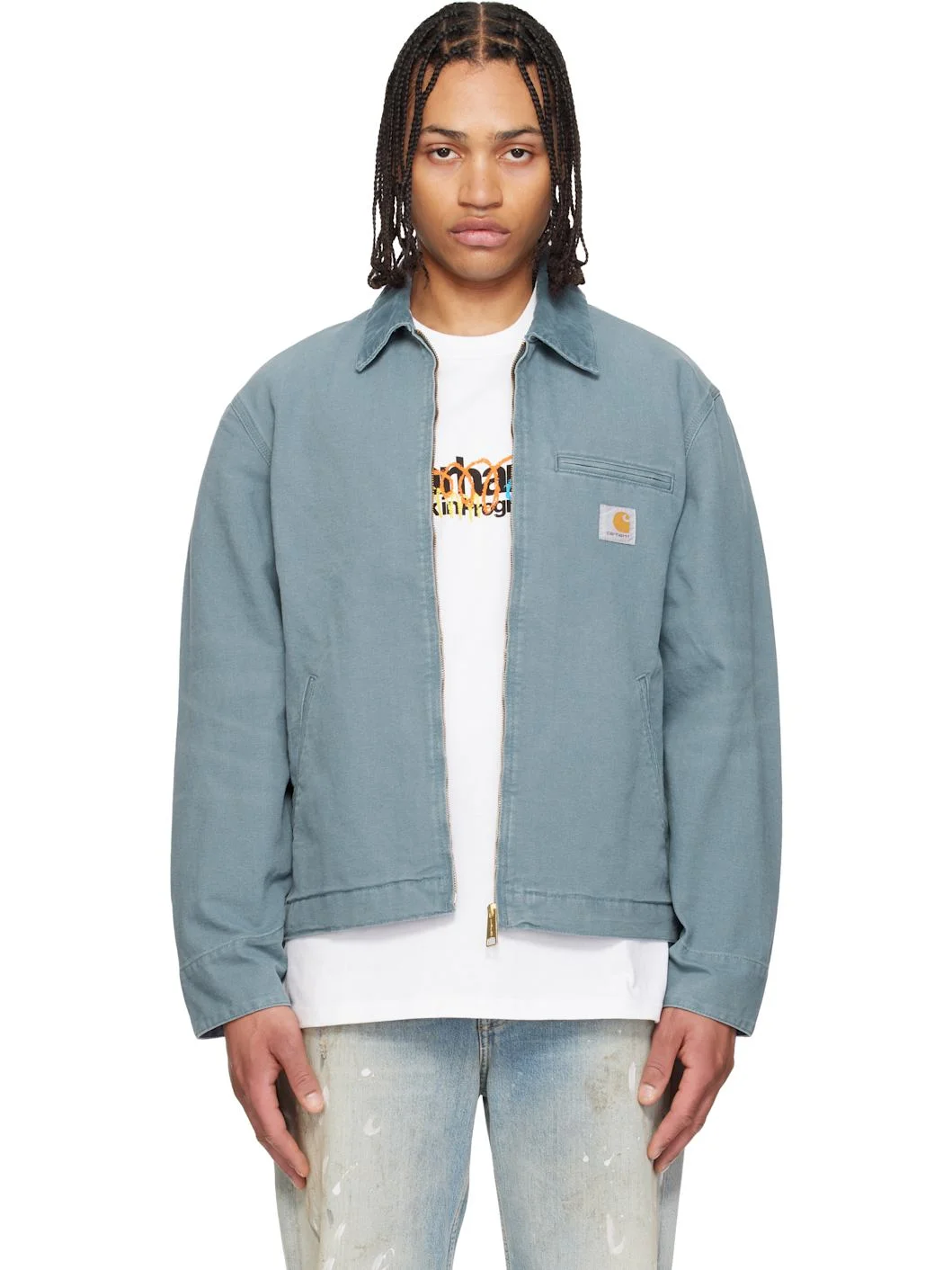 Blue Detroit Jacket - 1