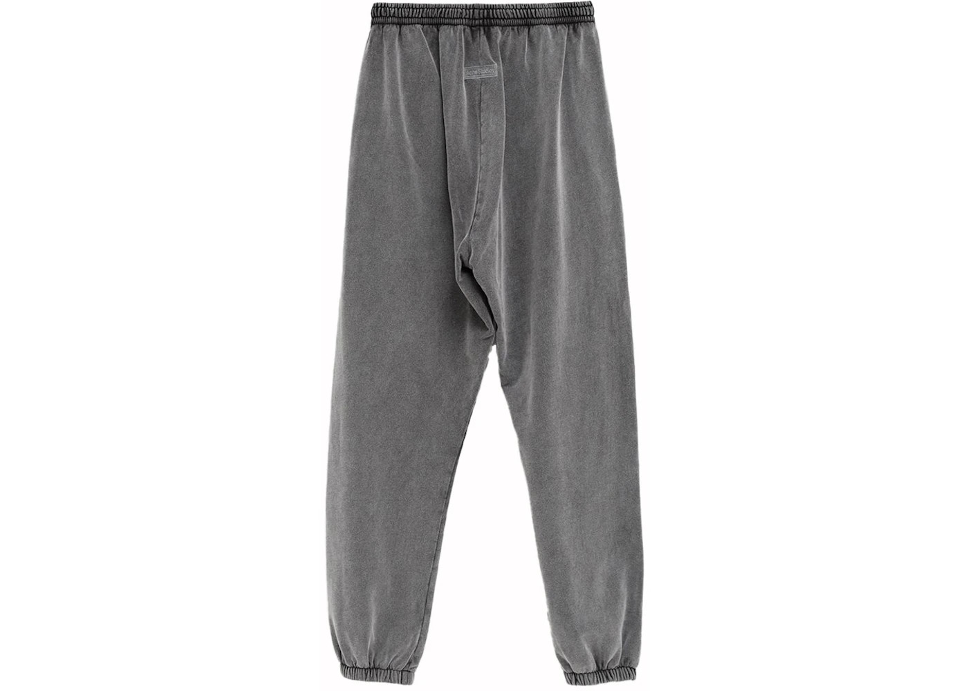 Acne Studios Logo Sweatpants Faded Black Bm0 - 2