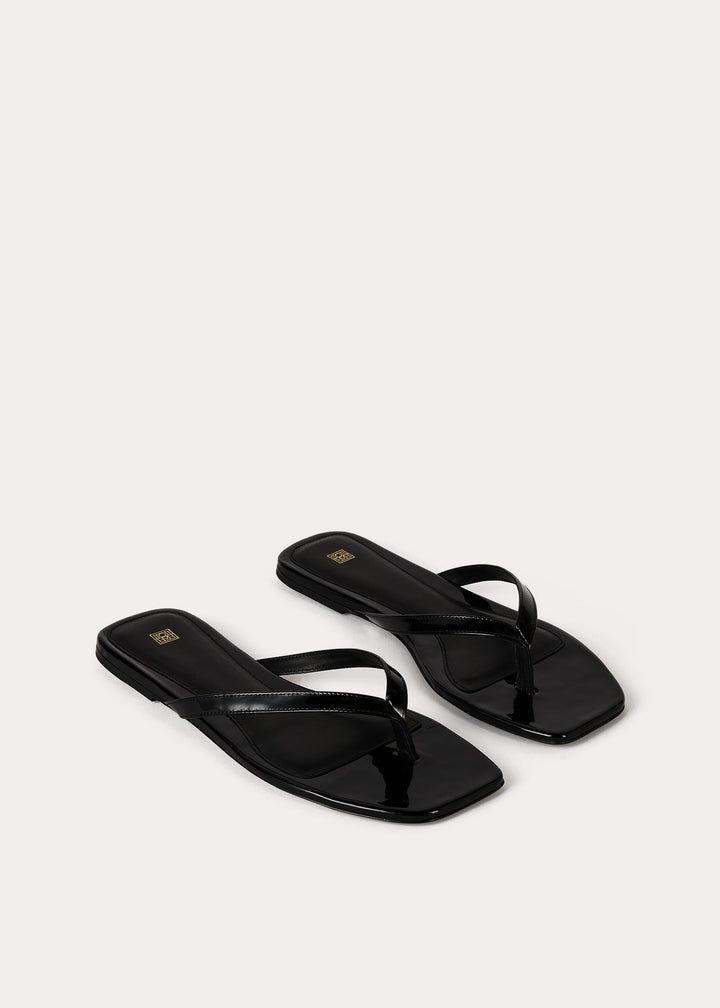 The Flip-Flop Flat black patent - 4