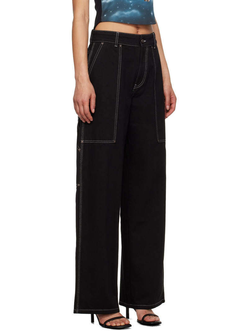 Black Workwear Jeans 2