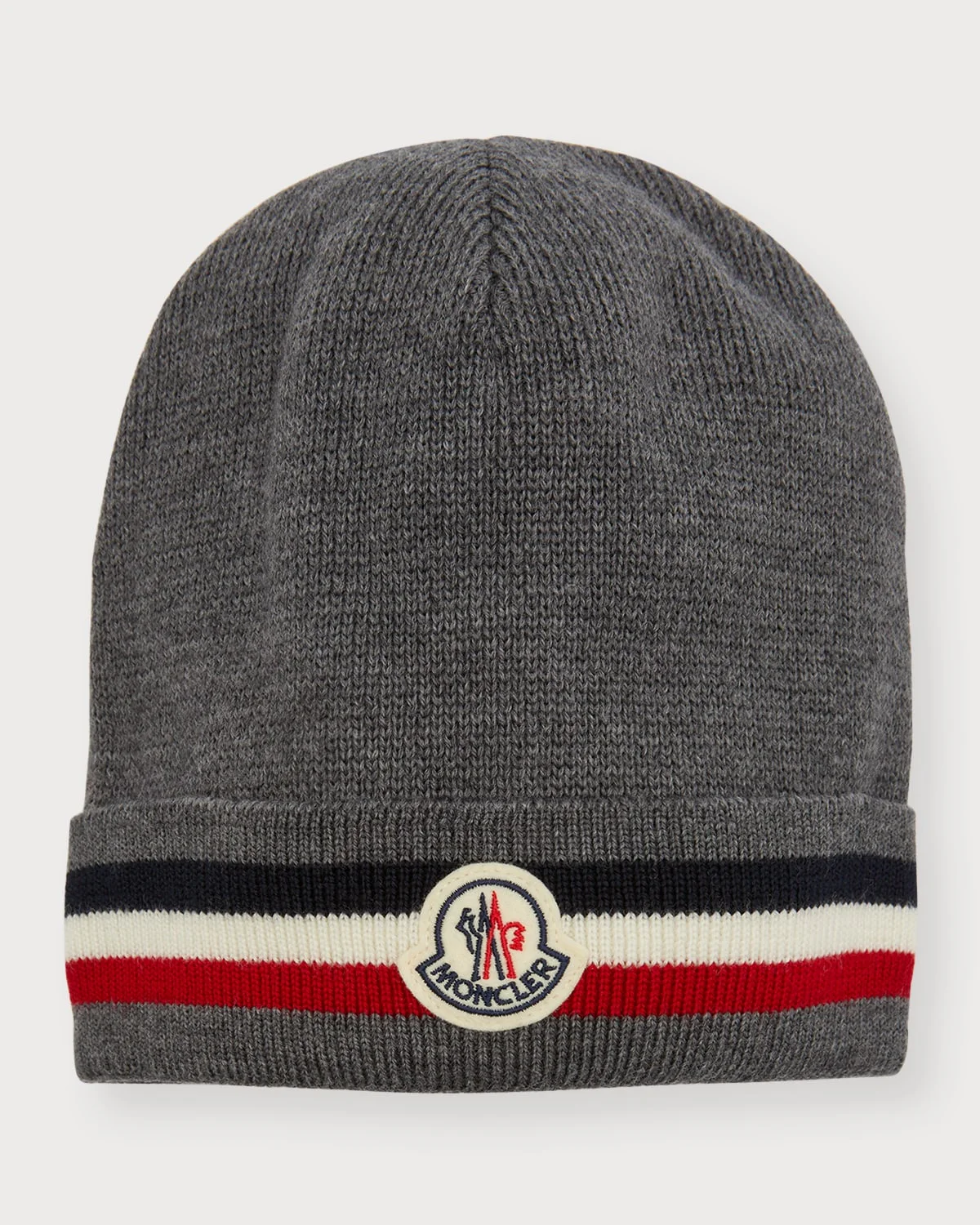 Men's Tricolor Logo Beanie - 1