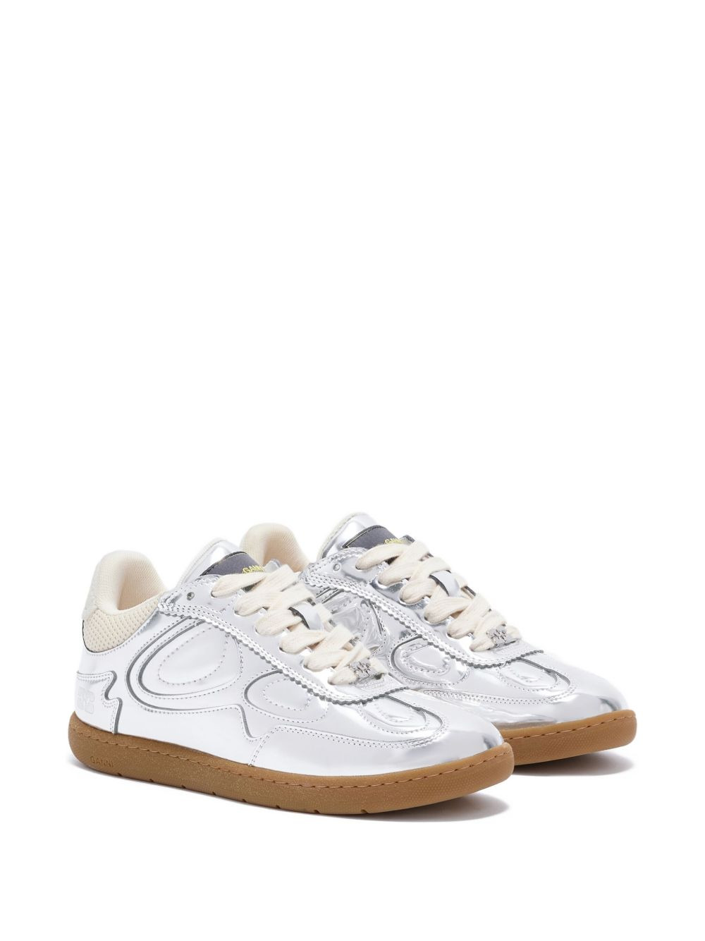panelled sneakers - 2
