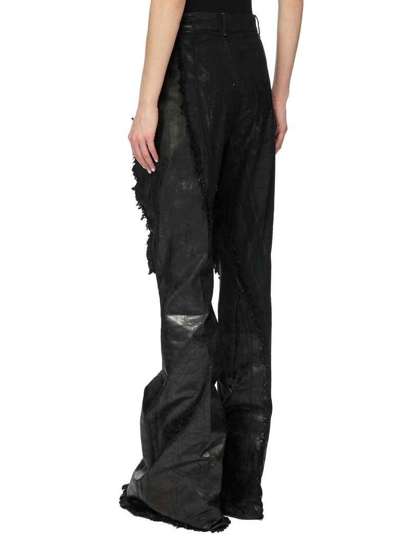distressed panelled jeans 3