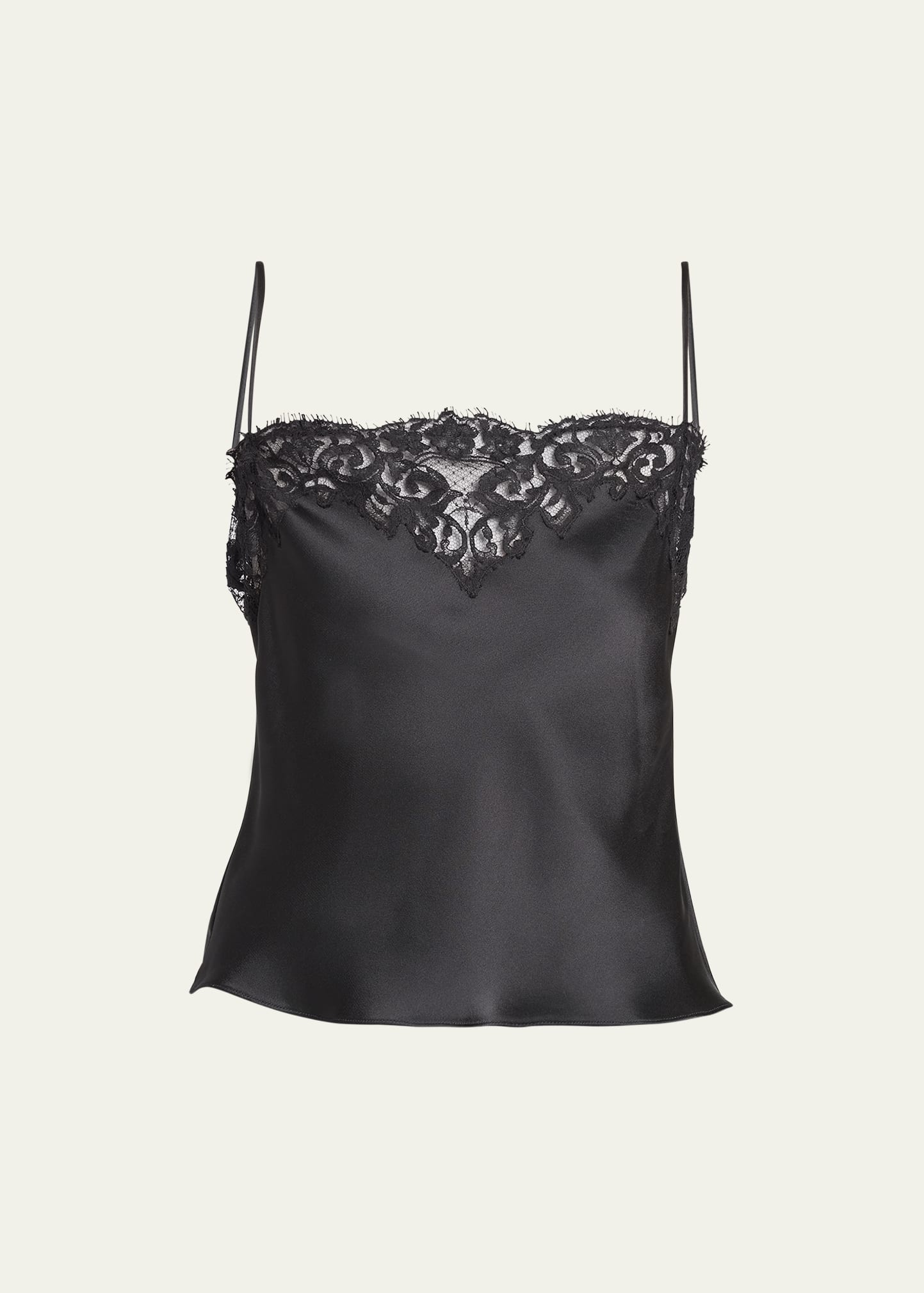 Lace Slip Tank Top - 1