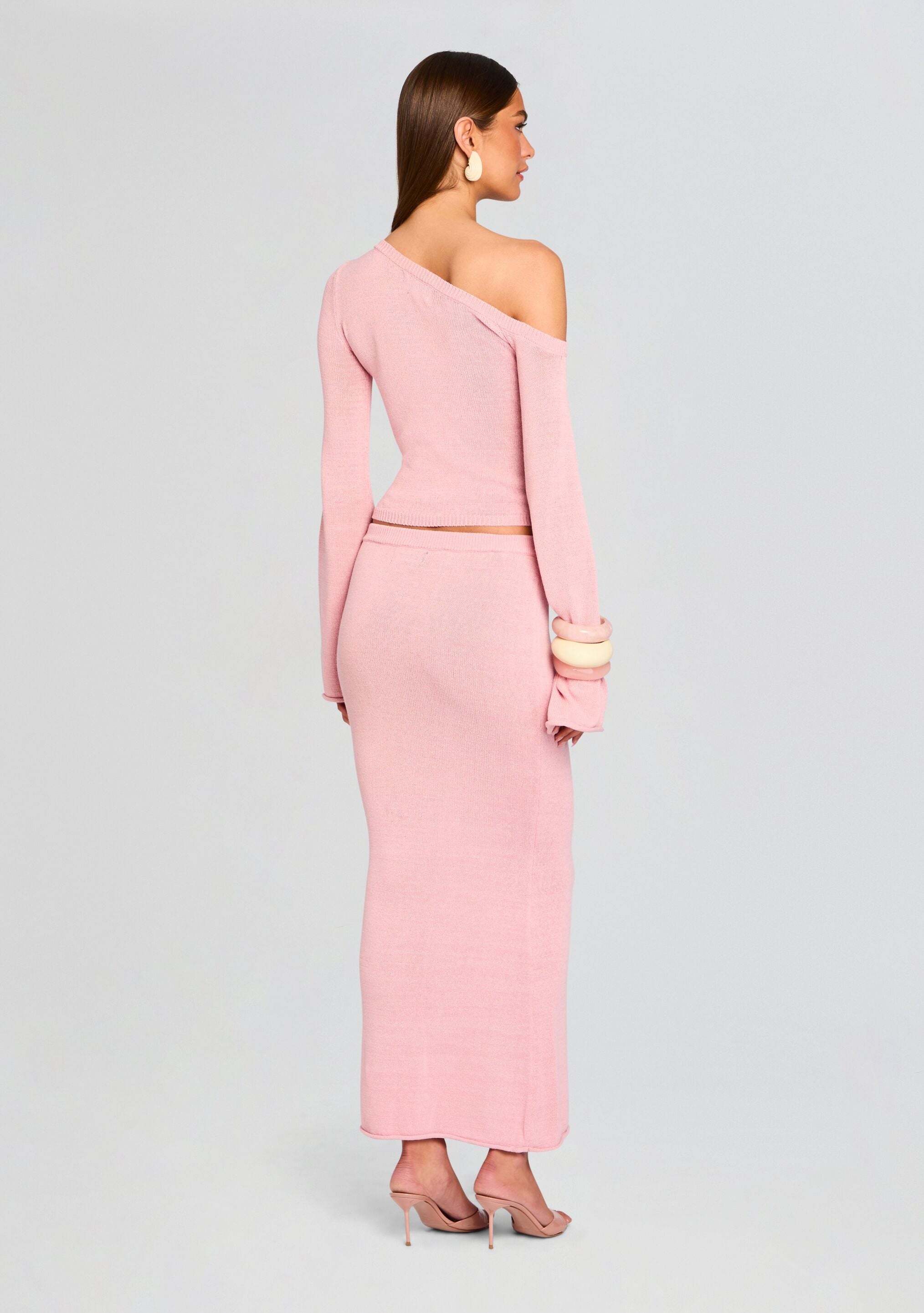 KORA KNIT MAXI SKIRT - 4