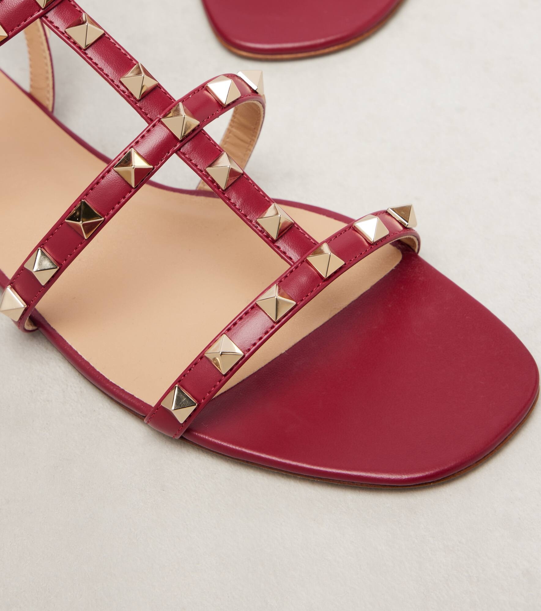 Valentino Rockstud leather sandals | REVERSIBLE