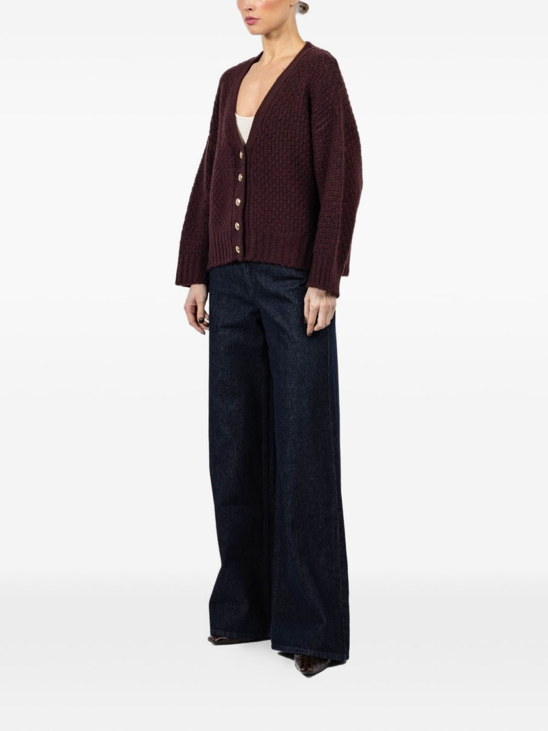 Tisch C buttoned V-neck cardigan 3