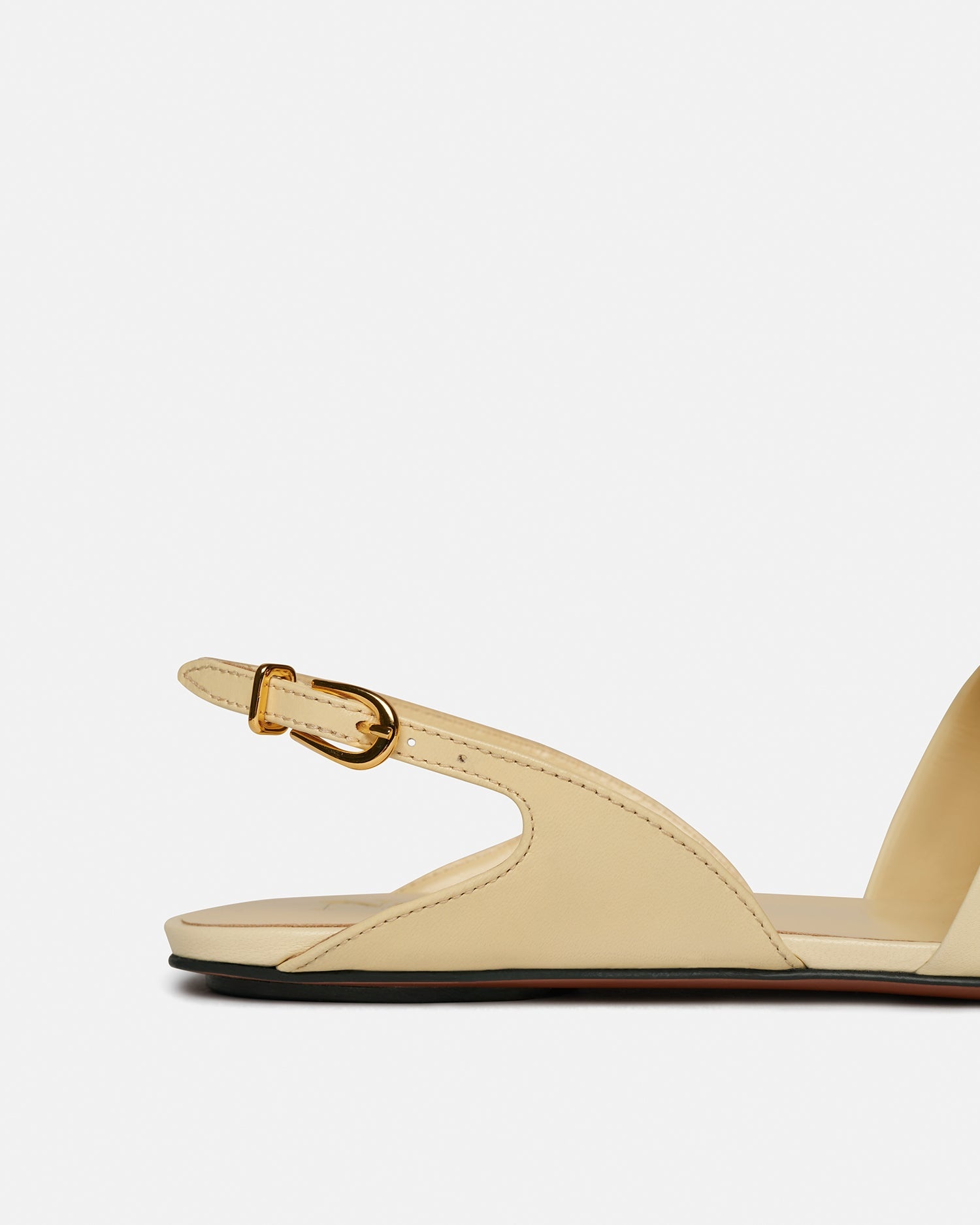 Leather Point-Toe Flats - 6