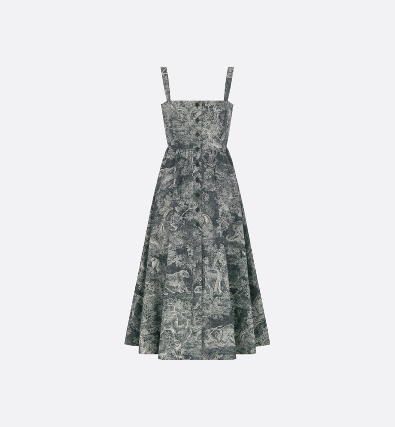 Dioriviera Mid-Length Flared Dress 1