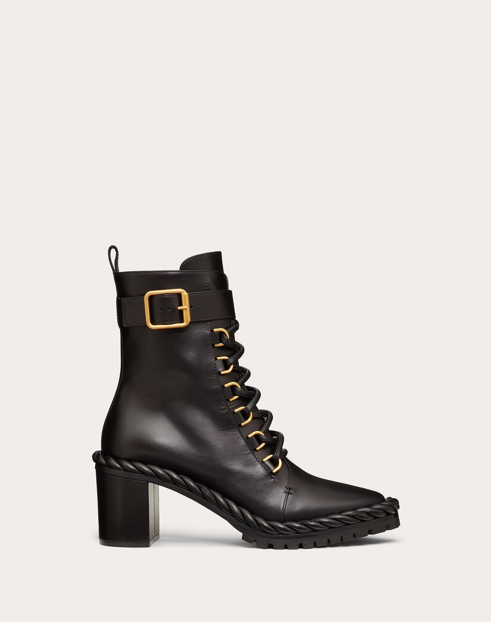 The Rope Calfskin Combat Boot 70mm - 1