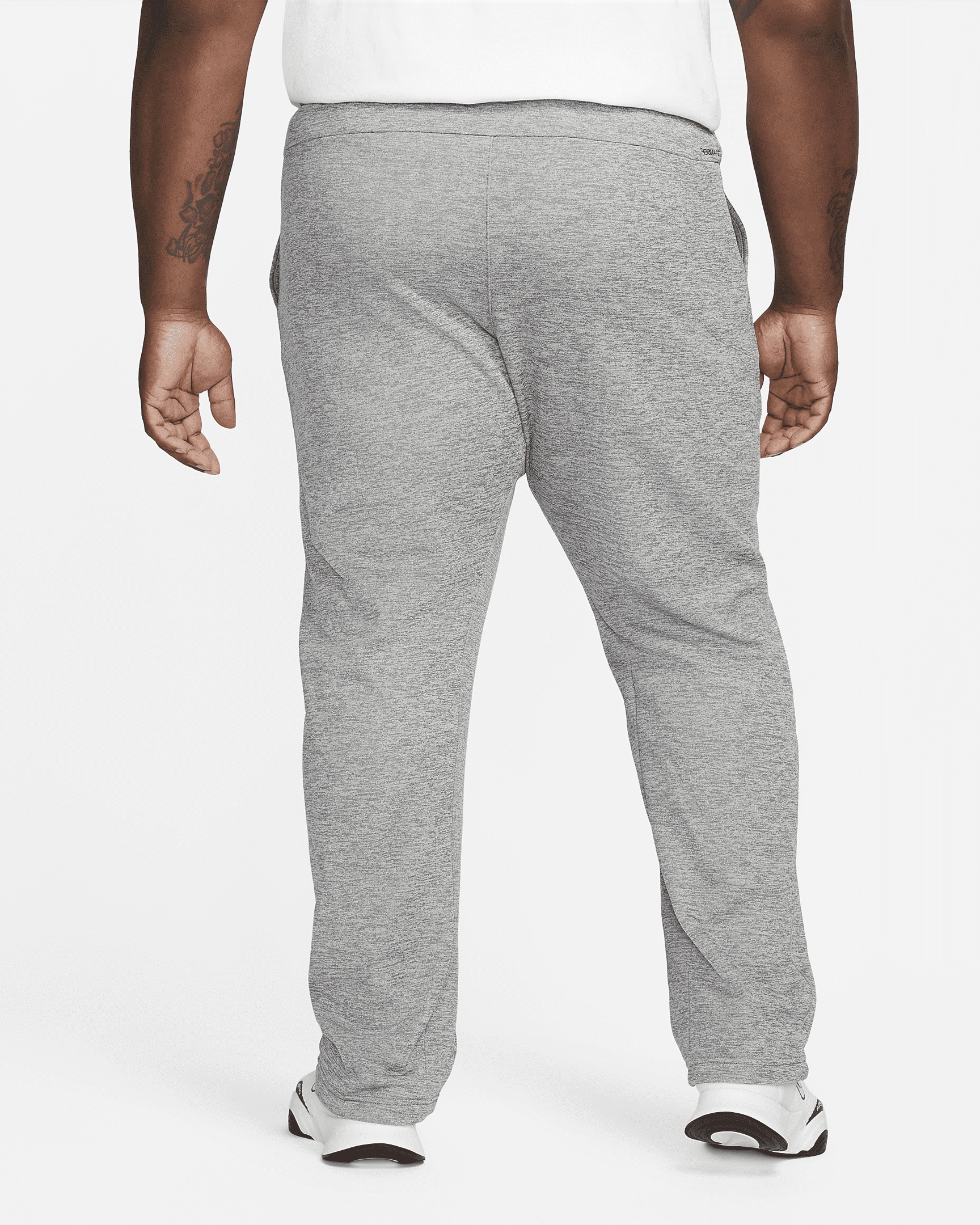 Nike Therma Men's Therma-FIT Open Hem Fitness Pants - 8