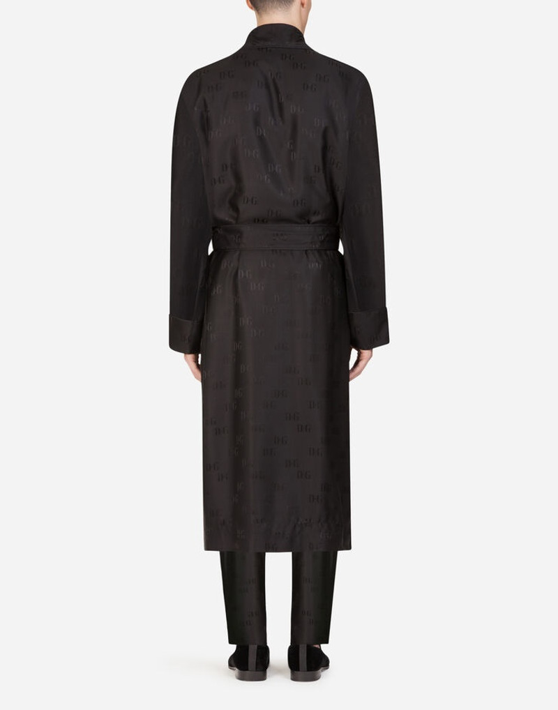 Dolce & Gabbana Silk jacquard robe outlook
