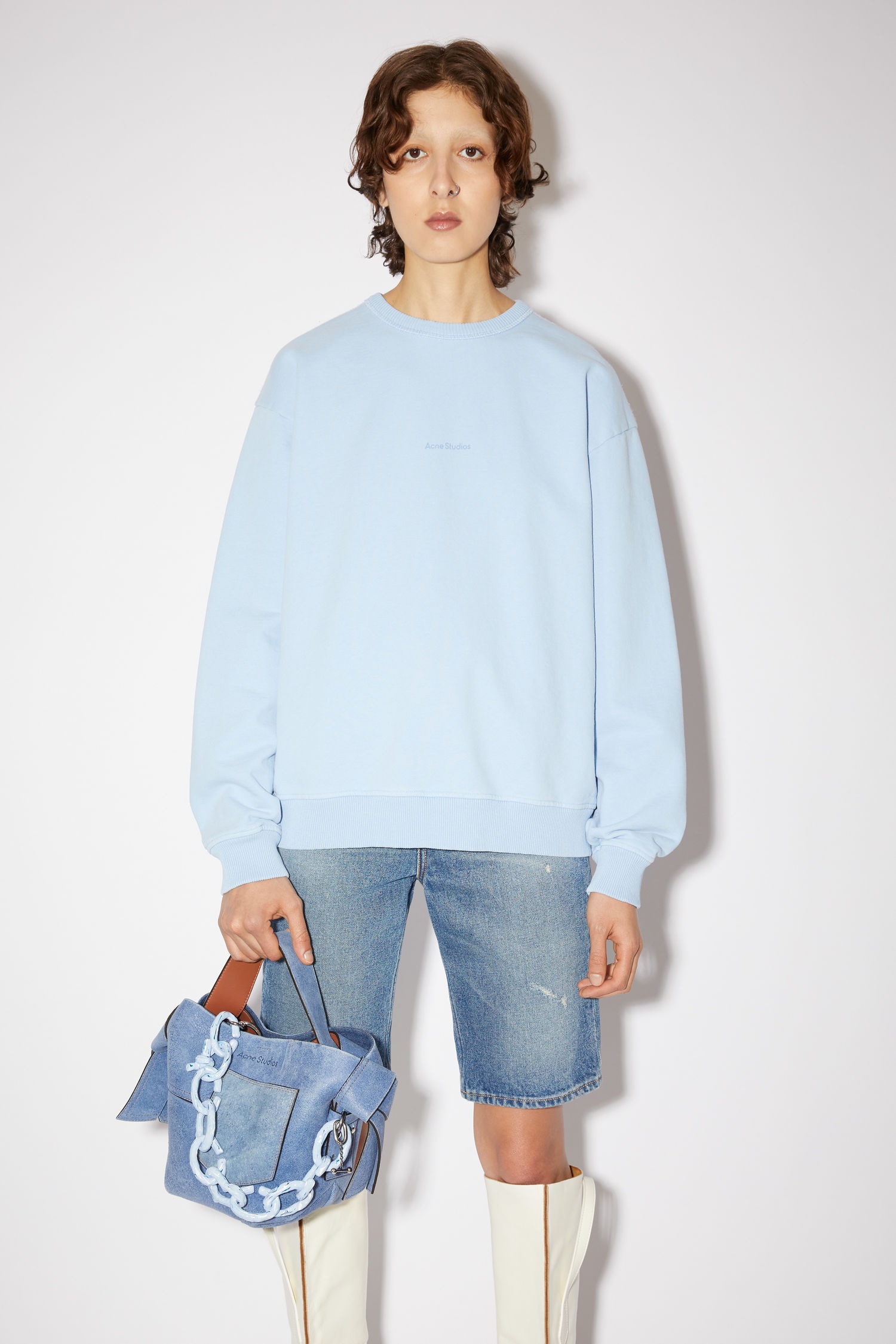 Logo sweatshirt - Sky blue - 2