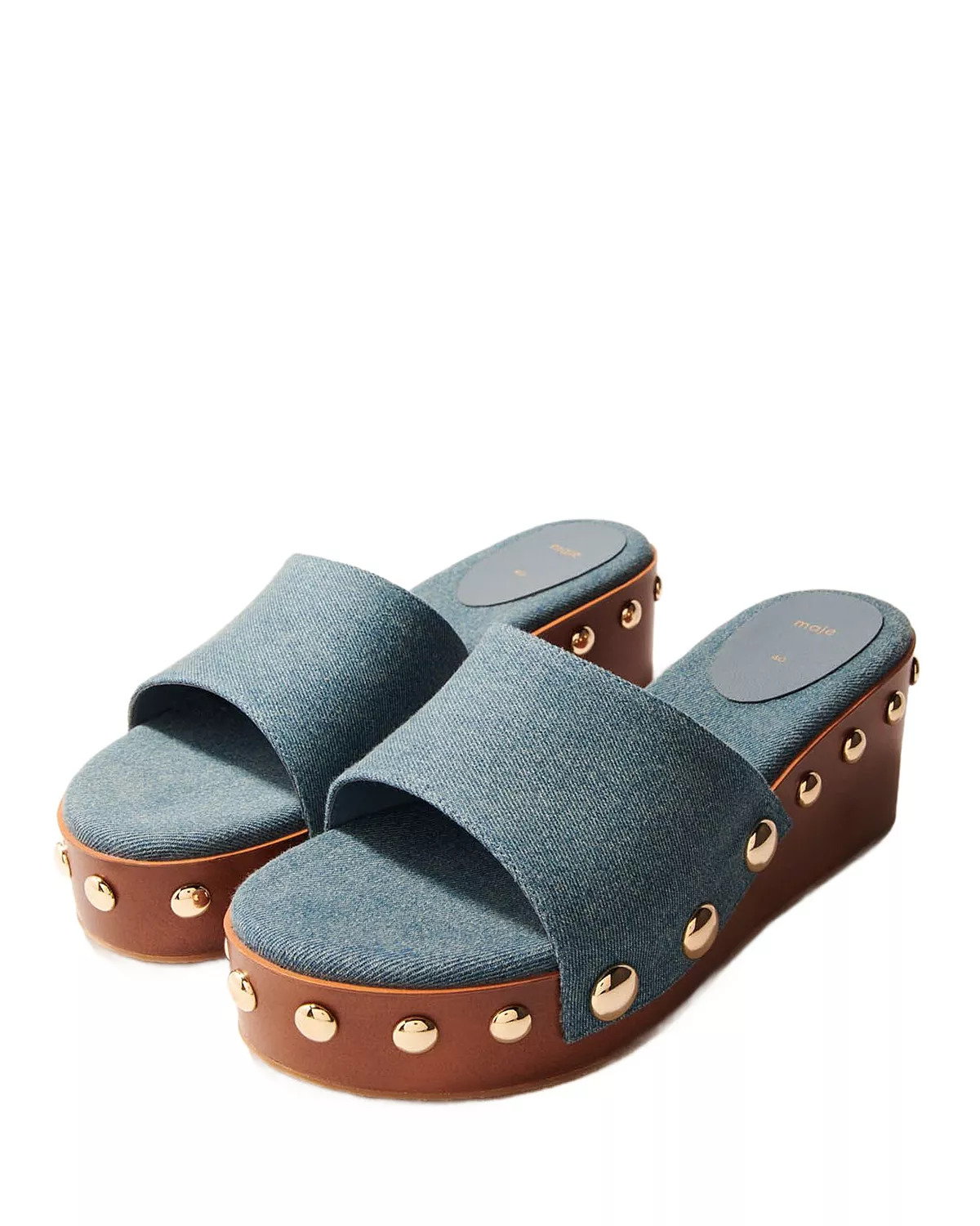 Women's Studded Platform Sandals - 2