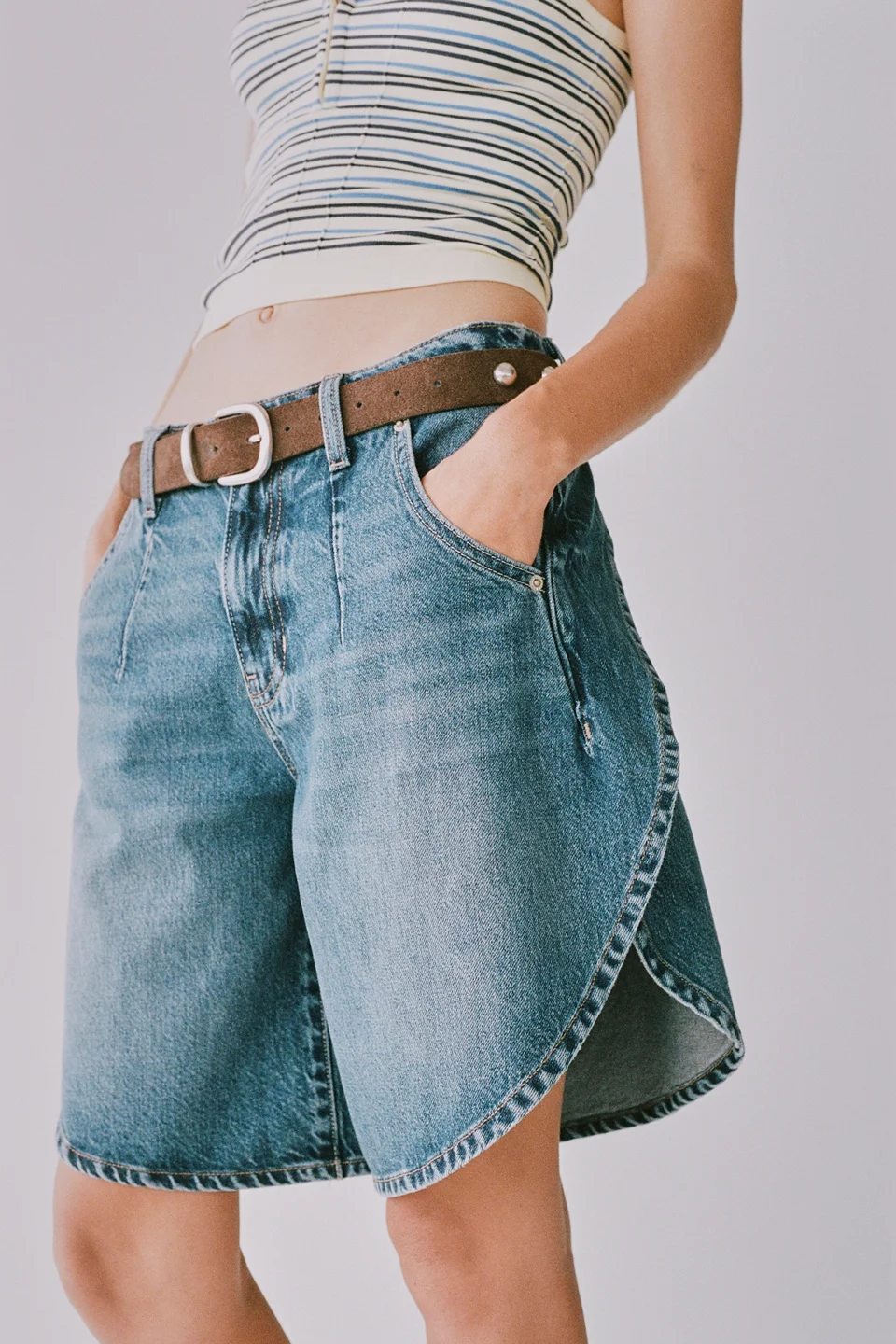 We The Free Tough Love Petal Shorts - 1