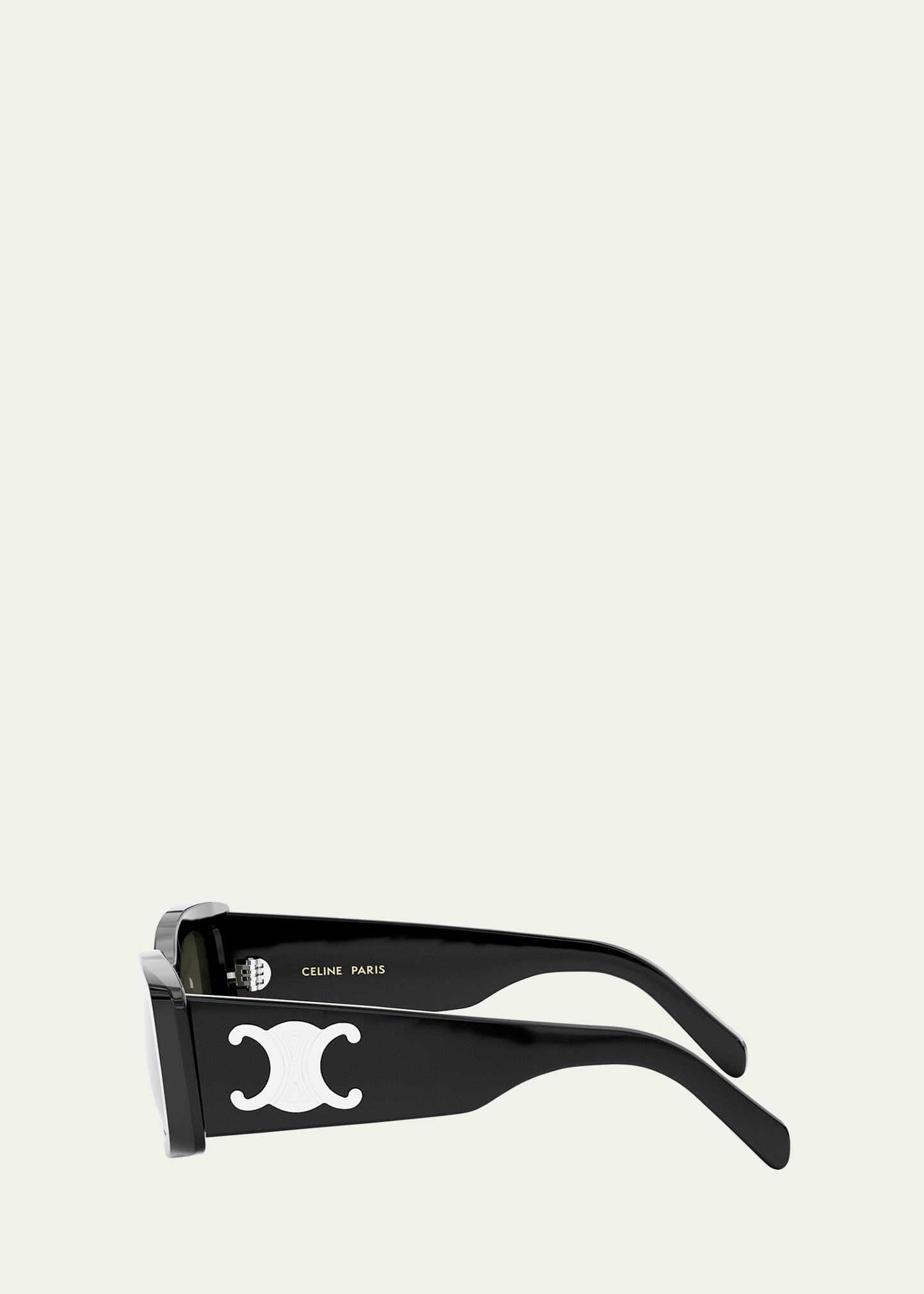 Triomphe Acetate Rectangle Sunglasses - 3