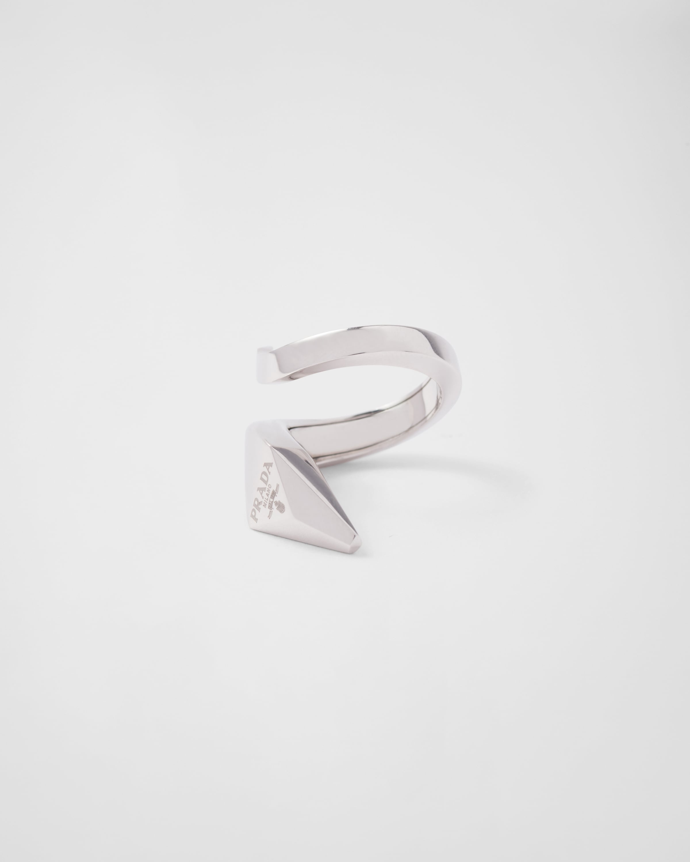 Eternal Gold toi et moi snake ring in white gold - 5