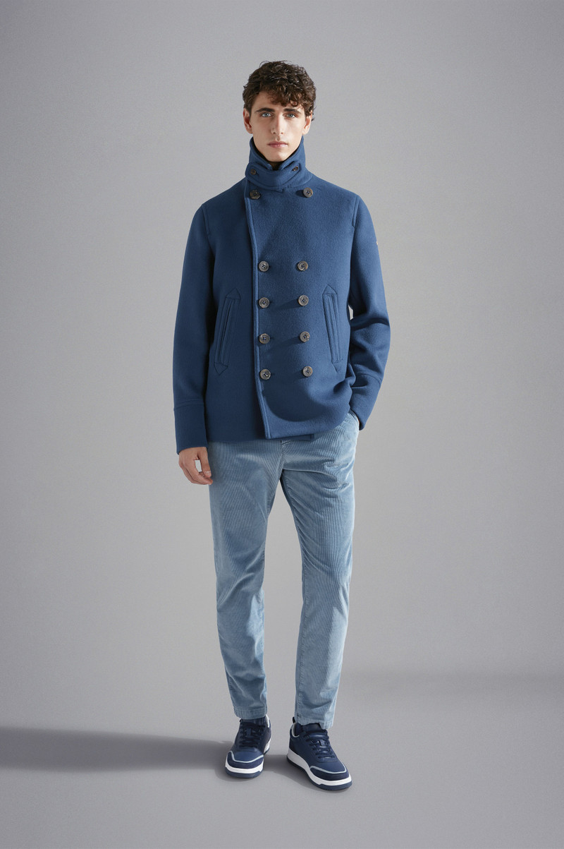 Paul & Shark RE-WOOL PEACOAT outlook
