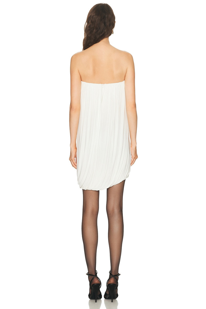 ALEX PERRY Strapless Drape Mini Dress outlook