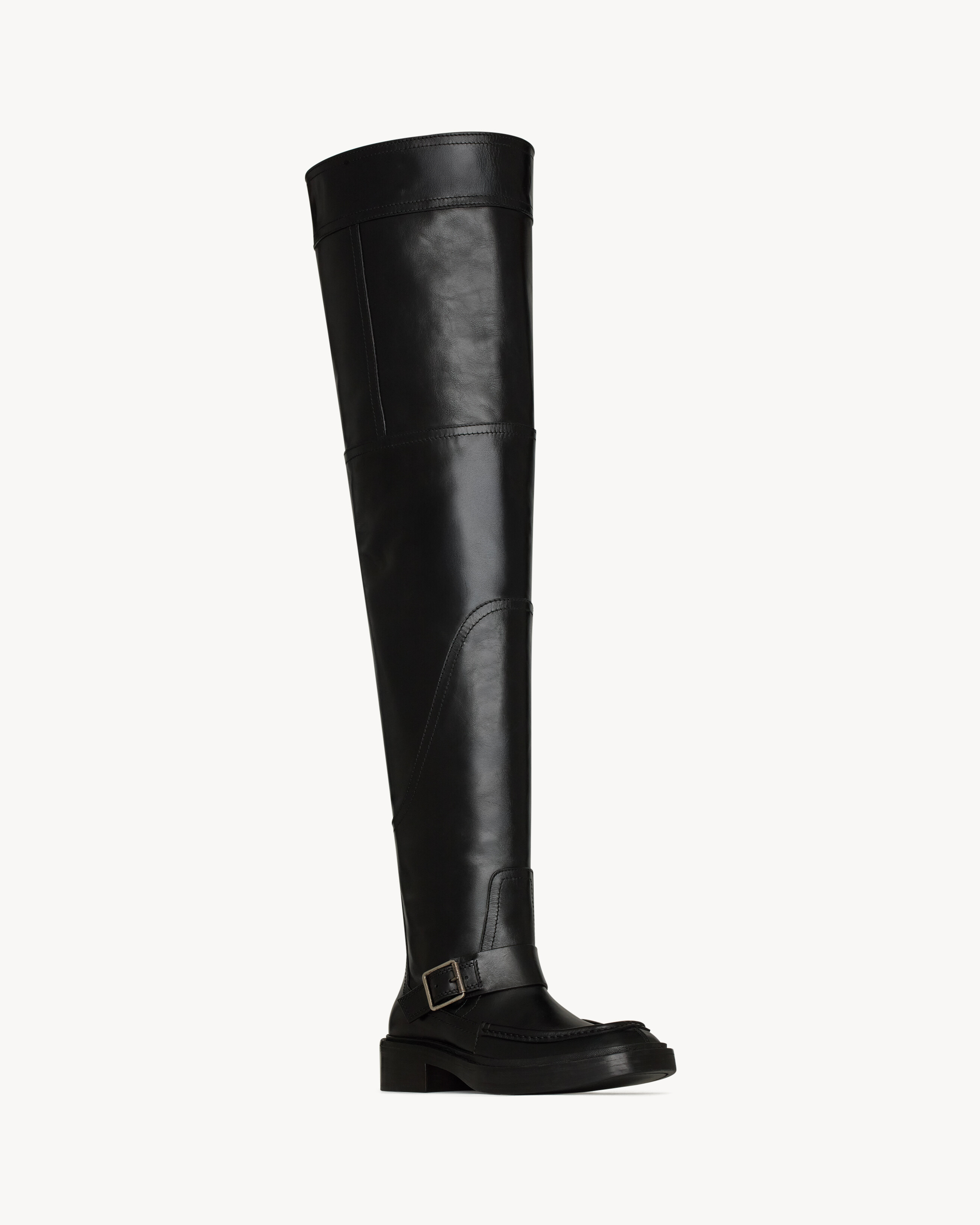 JOE OVER-THE-KNEE BOOTS IN SMOOTH LEATHER - 5
