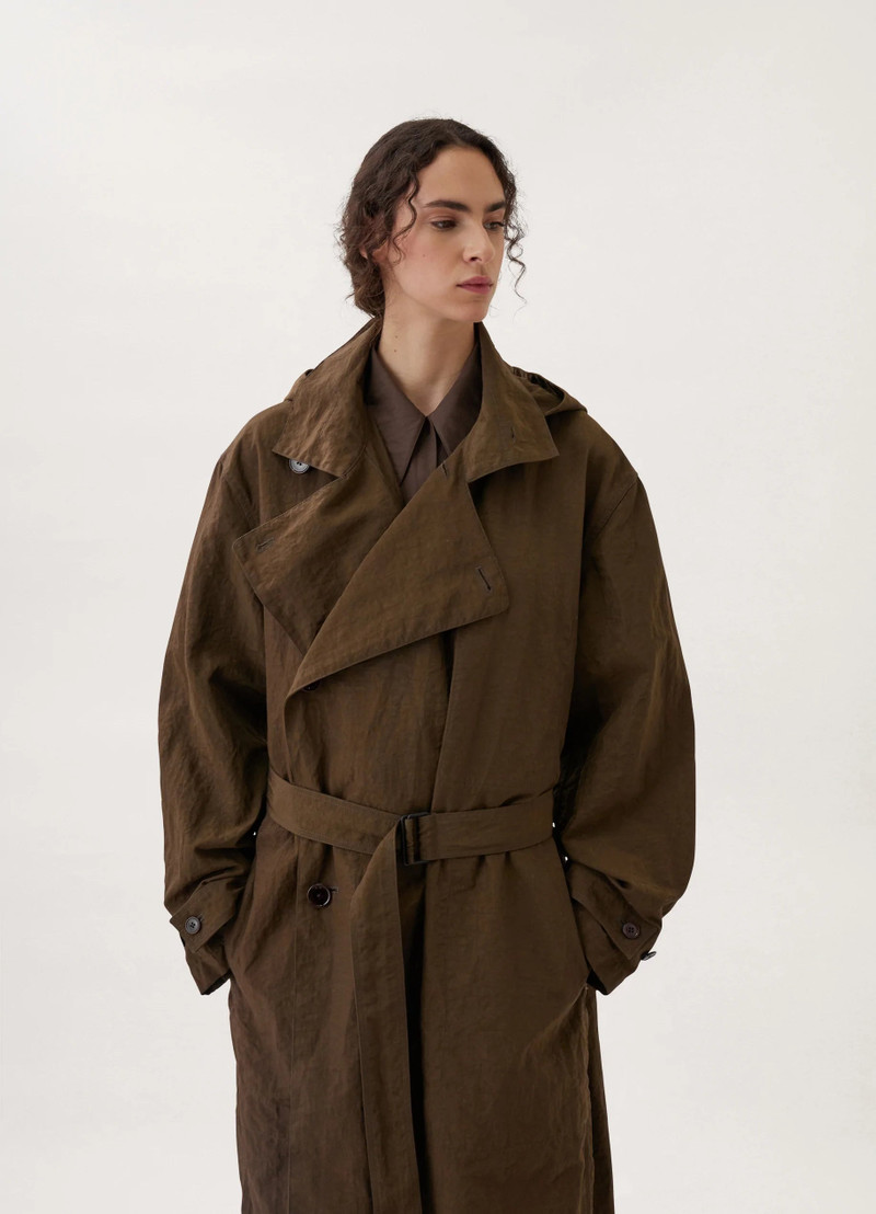 LIGHT TRENCH COAT
NYLON CANVAS 9