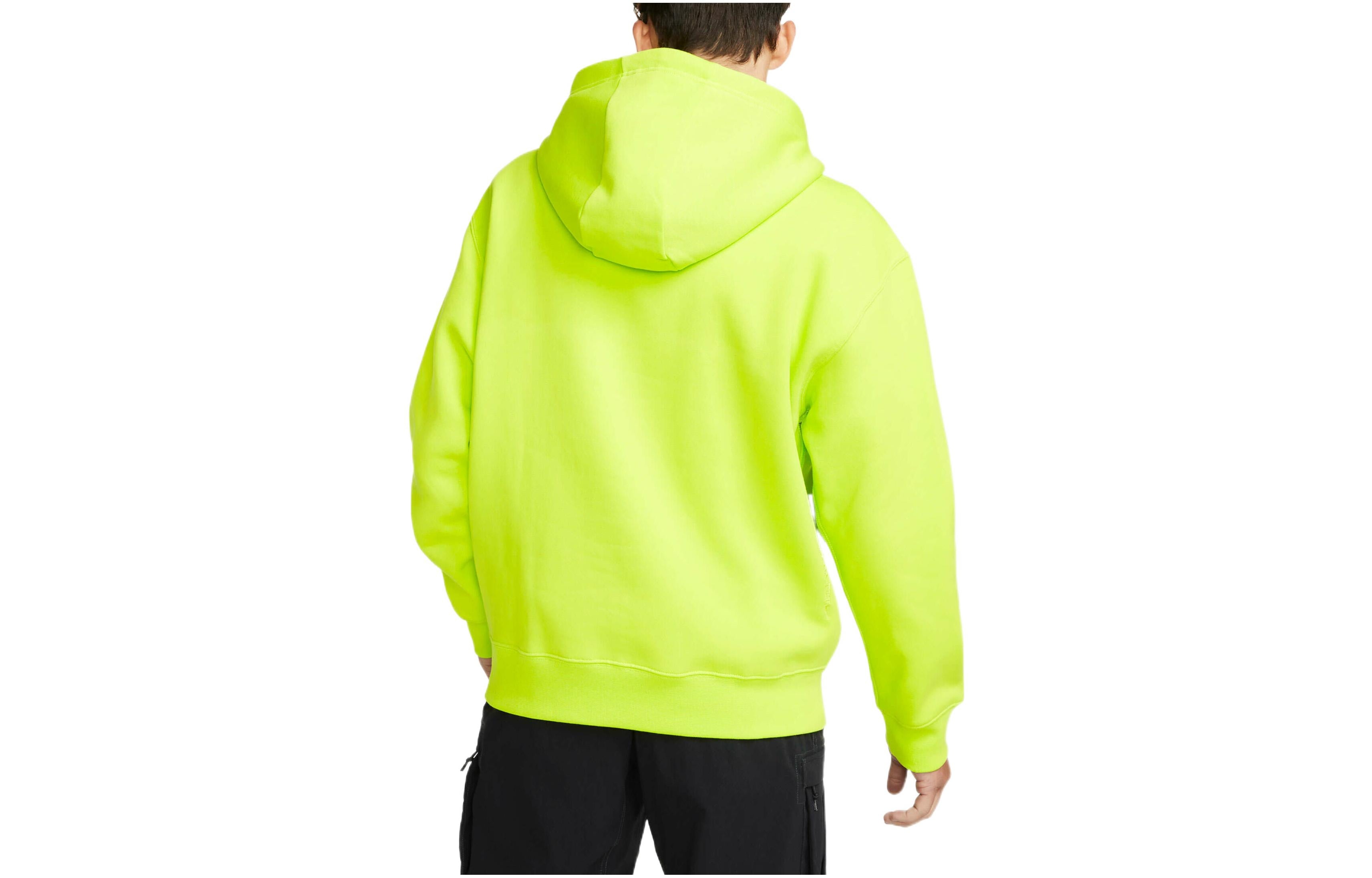 Nike ACG Therma-Fit Solid Color Logo Embroidered hooded Long Sleeves Unisex Fluorescent Green DH3087 - 4