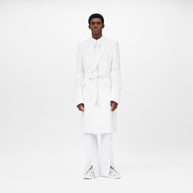 Louis Vuitton Hook Detail Belted Coat outlook