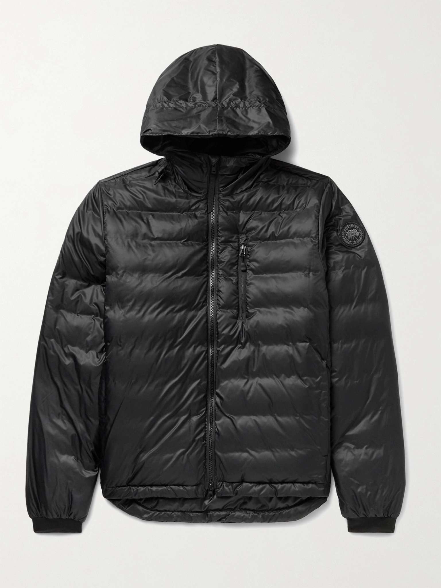 Lodge Packable Quilted Nylon-Ripstop Down Hooded Jacket - 1