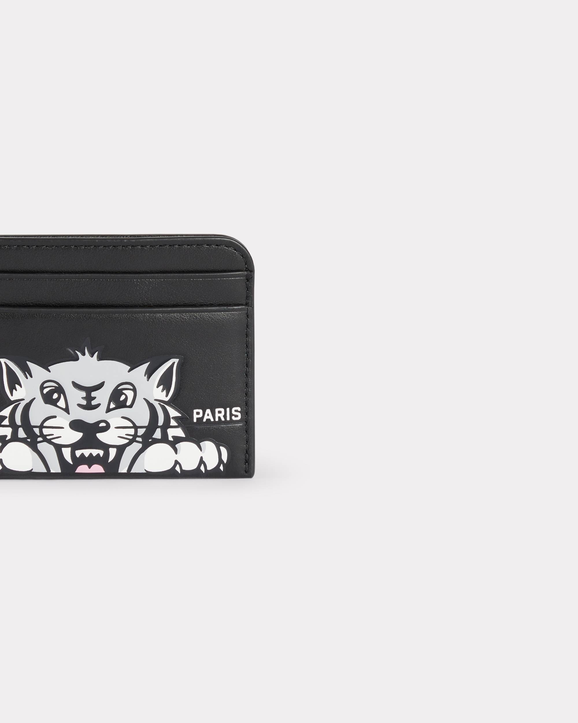 'KENZO Varsity' leather card holder - 3