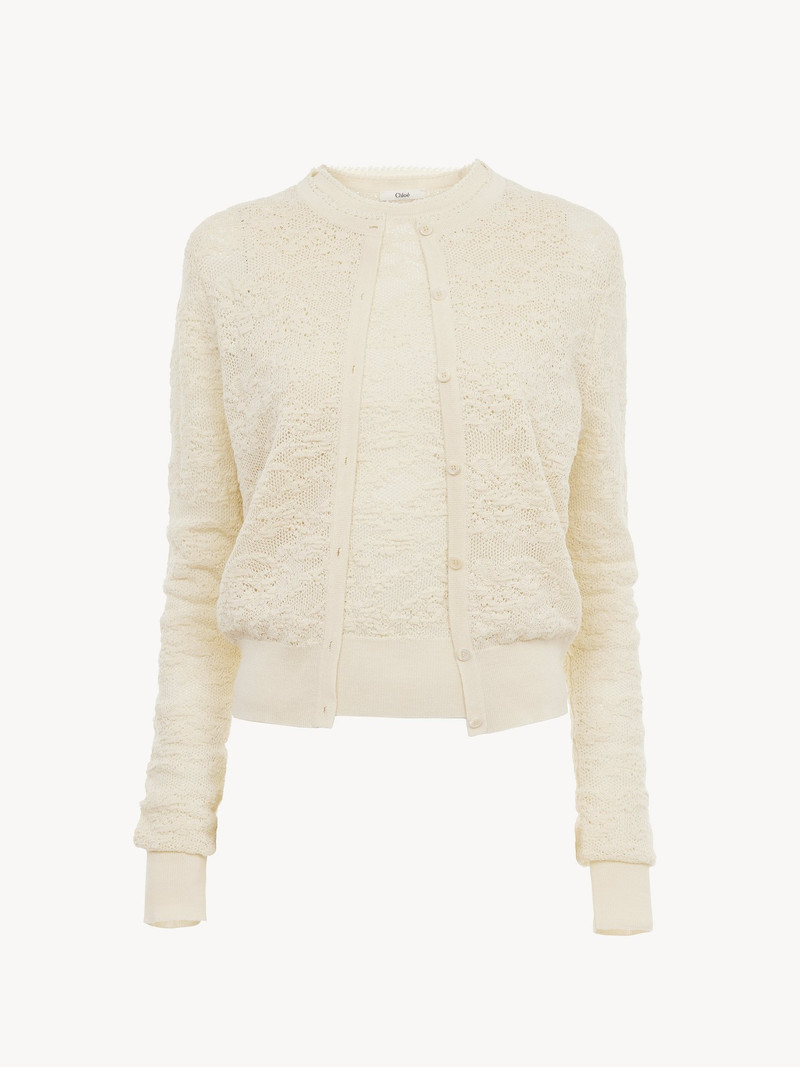 Chloé TWIN SET IN COTTON-SILK KNIT outlook