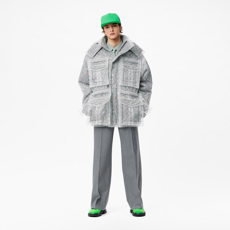 Louis Vuitton Monogram Organza Padded Parka outlook