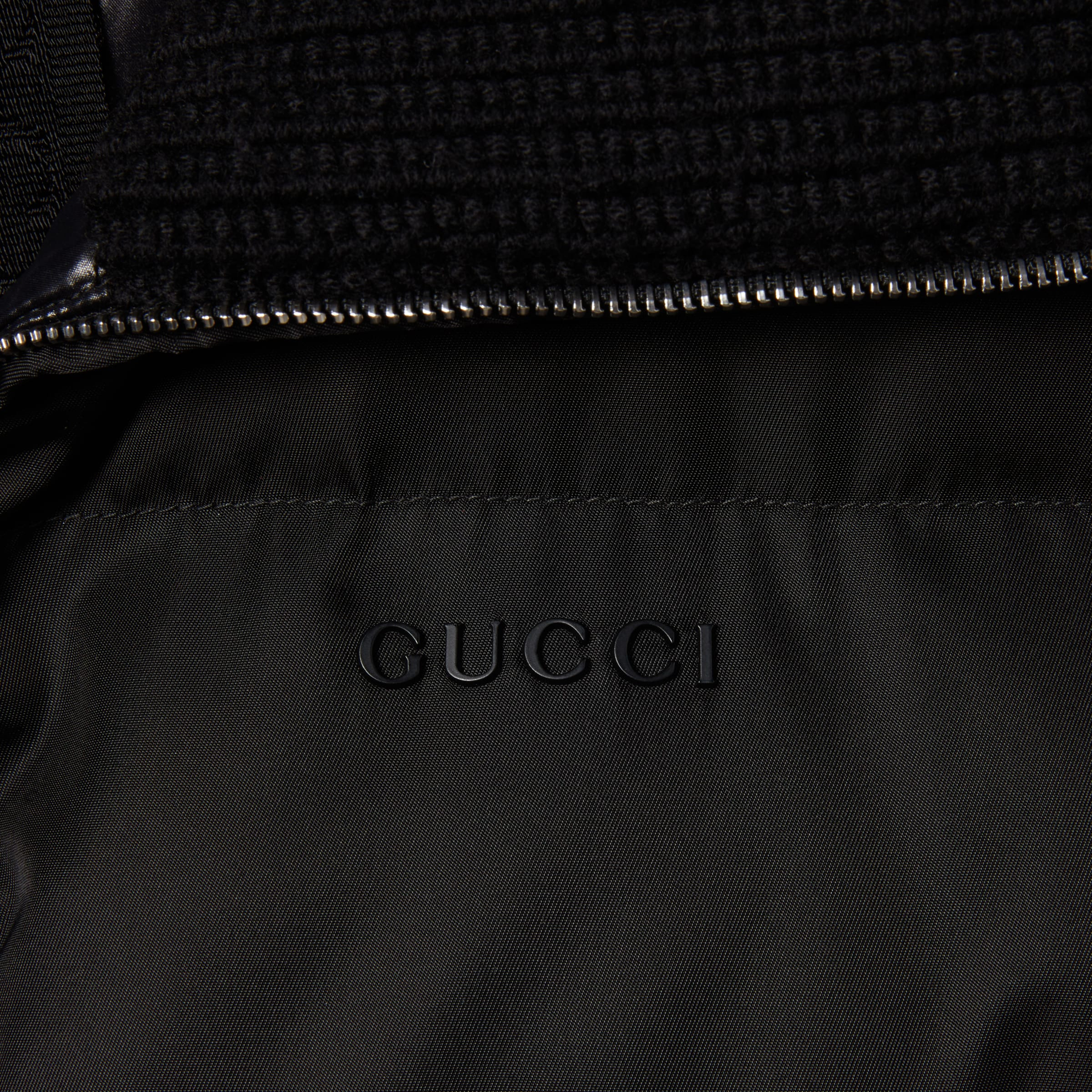 Gabardine fine nylon jacket with logo - 7