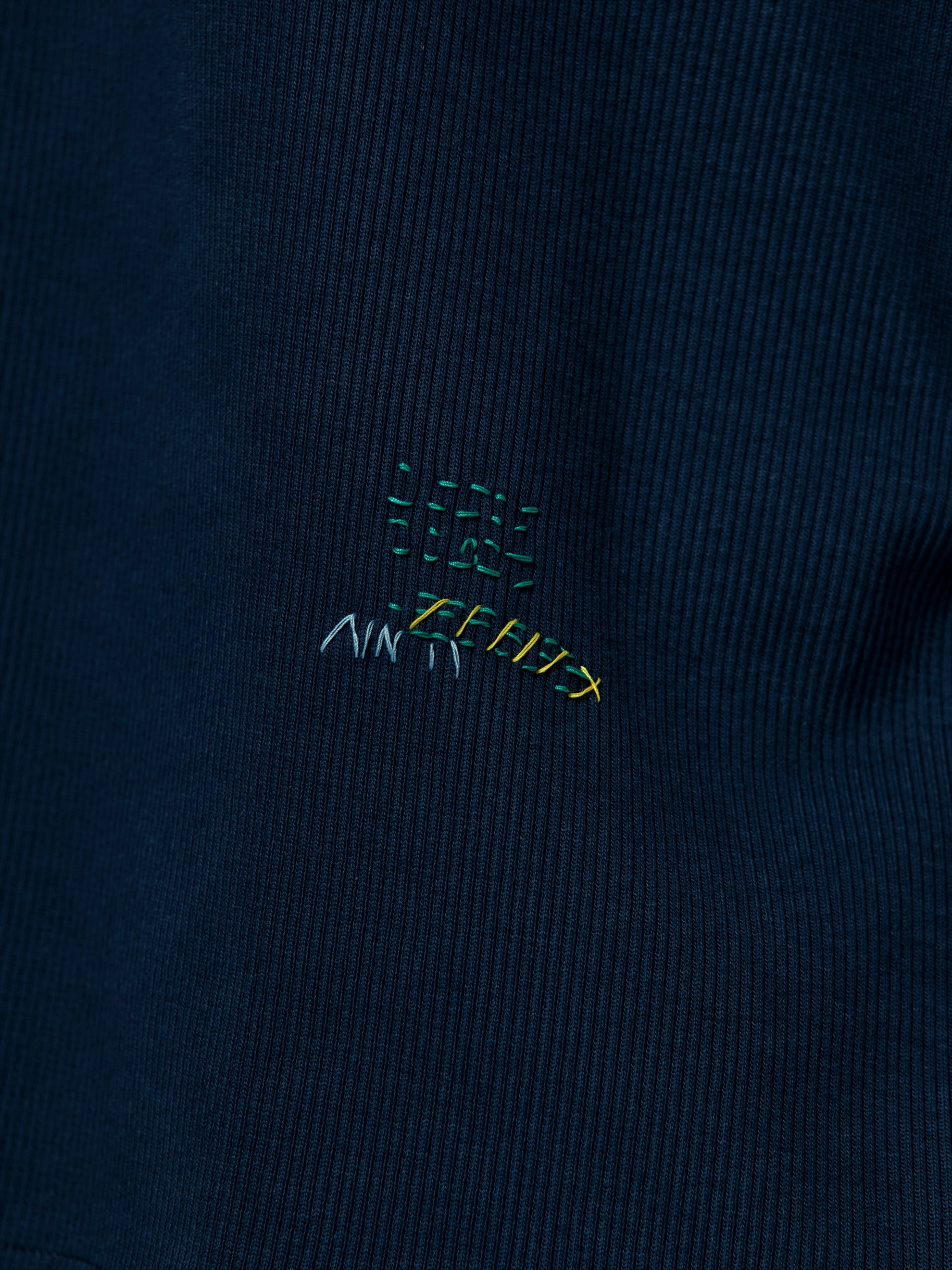 OVERSIZED LONG-SLEEVED T-SHIRT (BLUE CHINA) - 6