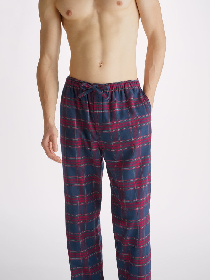 Men's Lounge Trousers Kelburn 36 Brushed Cotton Multi 5