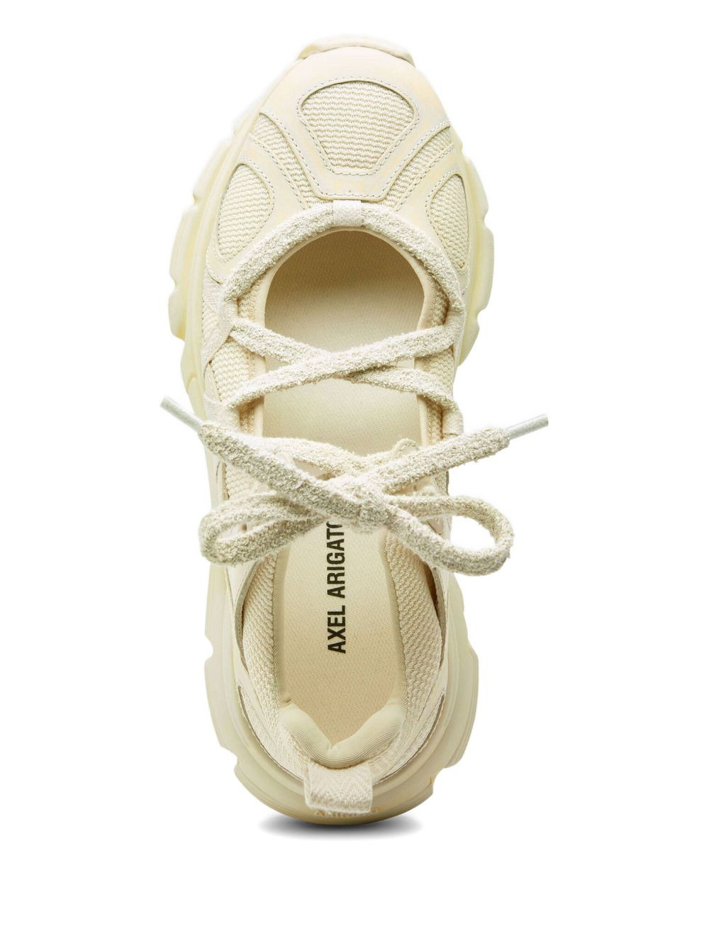 lace-up low-top sneakers - 3