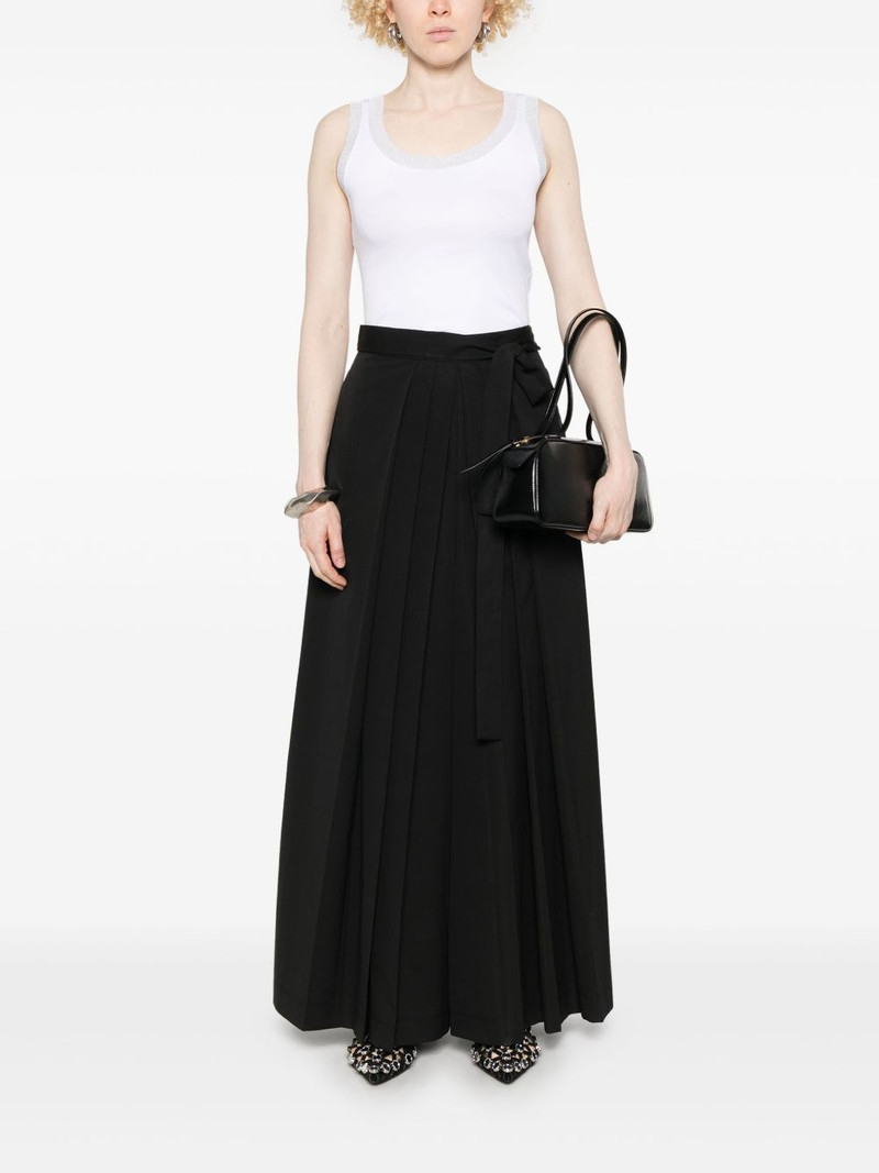 FABIANA FILIPPI lurex-trim tank top outlook