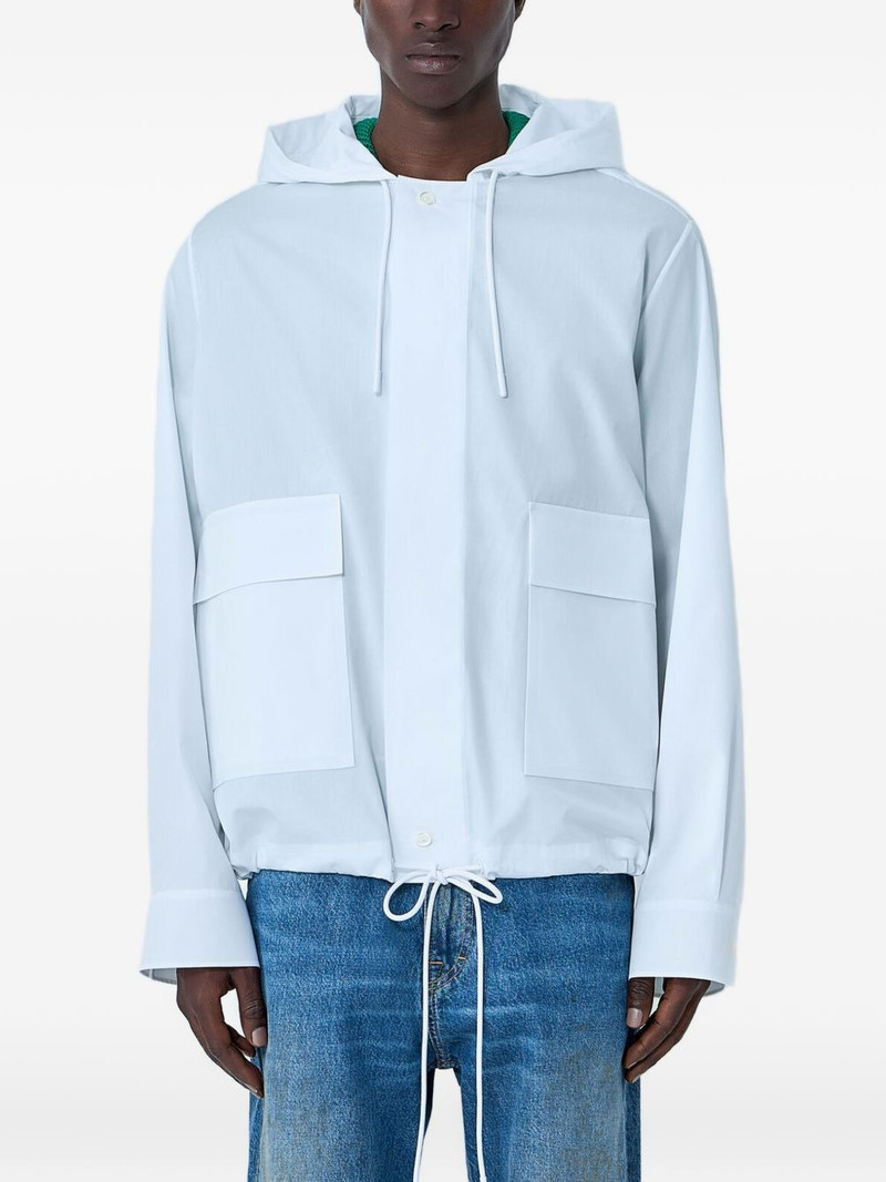 drawstring hooded overshirt 1