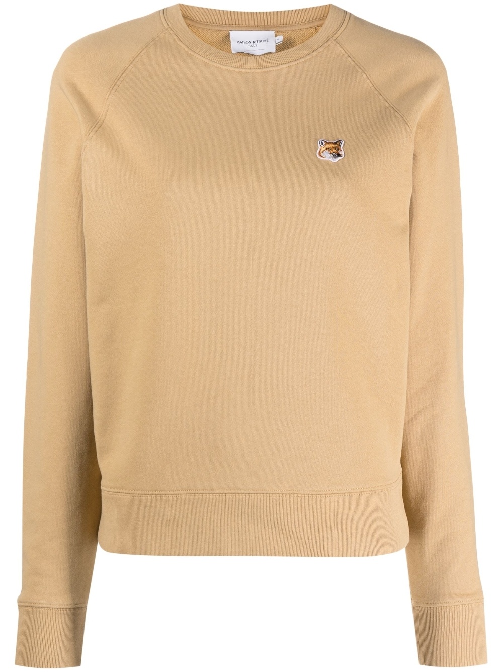 Fox Head patch cotton sweatshirt - 1